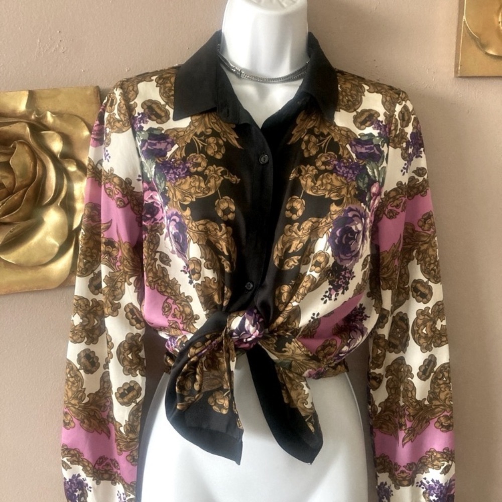 Floral Print Blouse